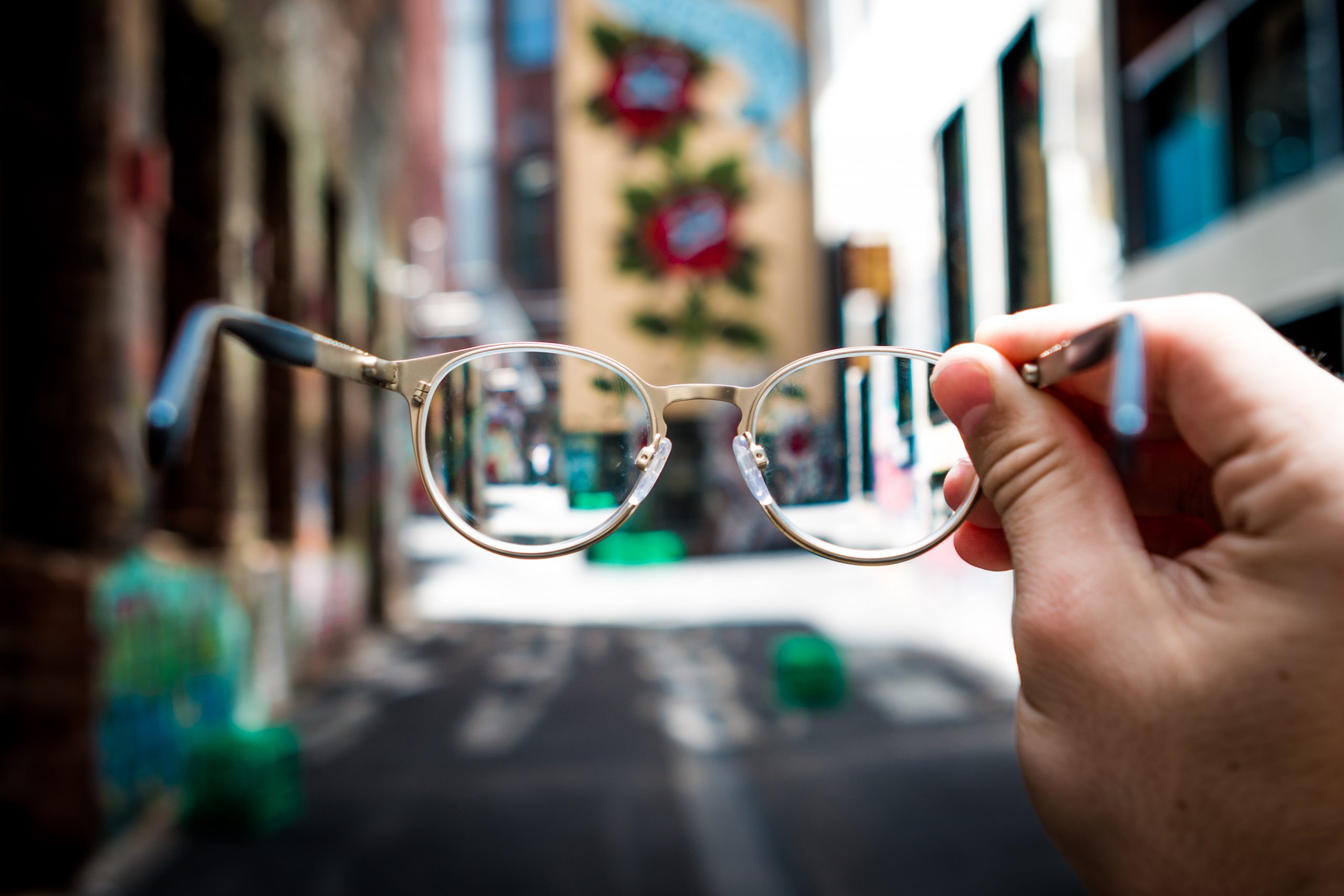 Glasses that help you sharpen the view